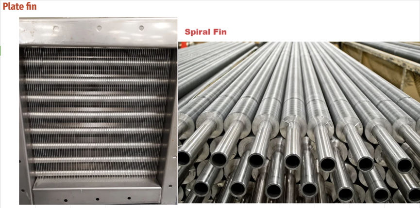 Differenze tra scambiatori di calore a piastre e con alette a spirale